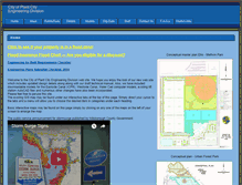 Tablet Screenshot of eng.plantcitygov.com